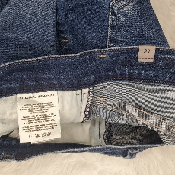 Citizens of Humanity Rocket Crop Skinny Jeans 27 / 4 - Picture 8 of 10